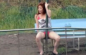 chinese dame drilling onanism 5